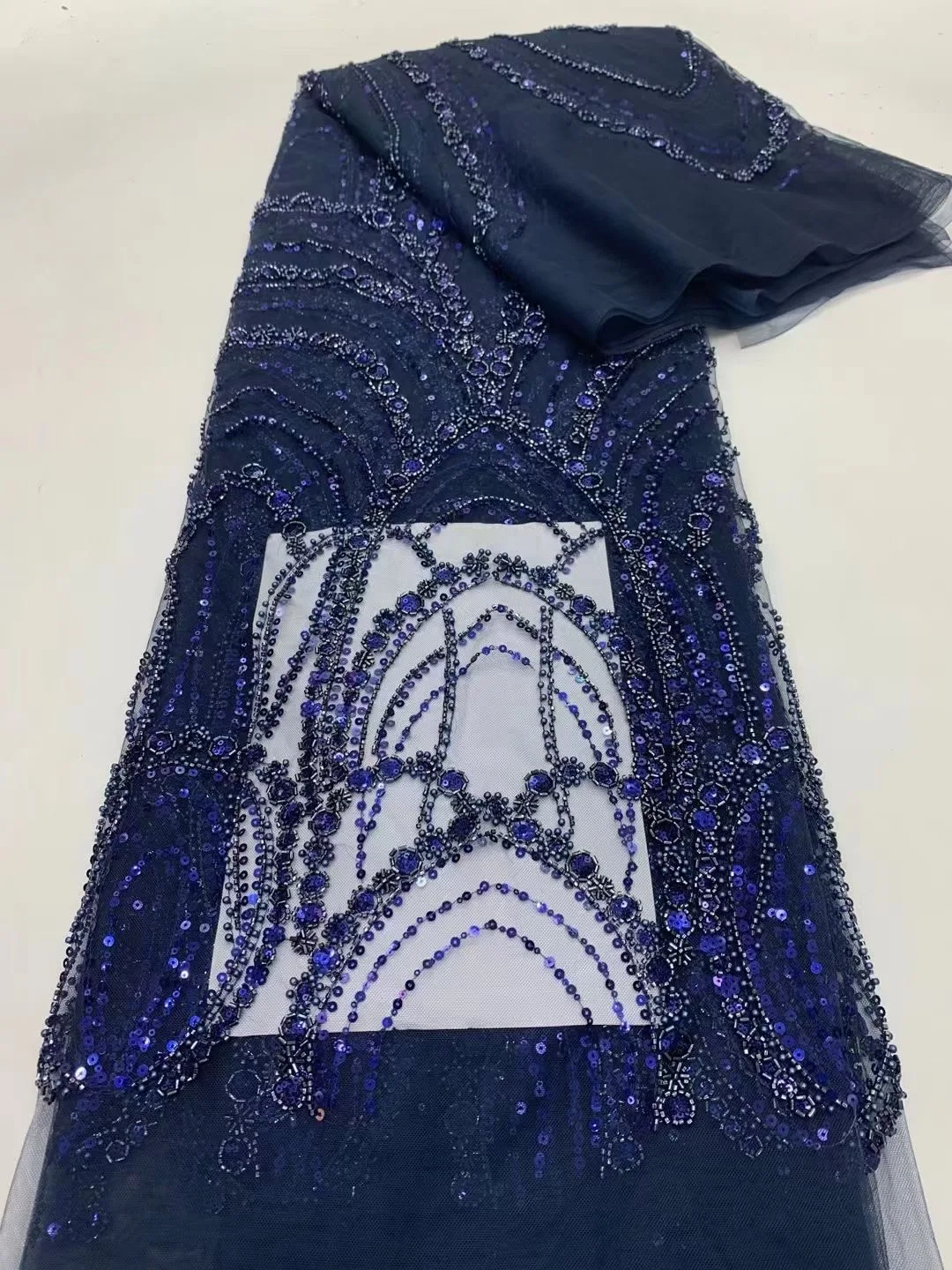 Luxury African Sequins Beaded Lace Fabric 2023 High Quality Lace 5 Yards French Lace Fabric Nigerian Lace Fabrics Party HXB5650
Luxury African Sequins Beaded Lace Fabric 2023 High Quality Lace 5 Yards French Lace Fabric Nigerian Lace Fabrics Party HXB5650