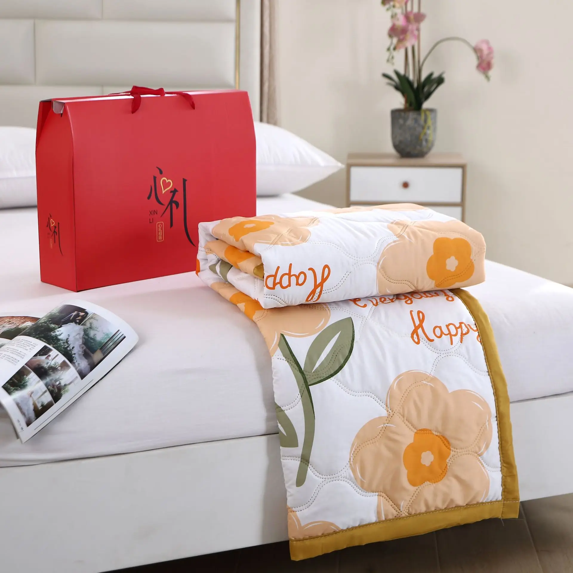 Washed Cotton Comforter Summer Quilt Air Condition Thin Bedding Core Dormitory Supply
Washed Cotton Comforter Summer Quilt Air Condition Thin Bedding Core Dormitory Supply