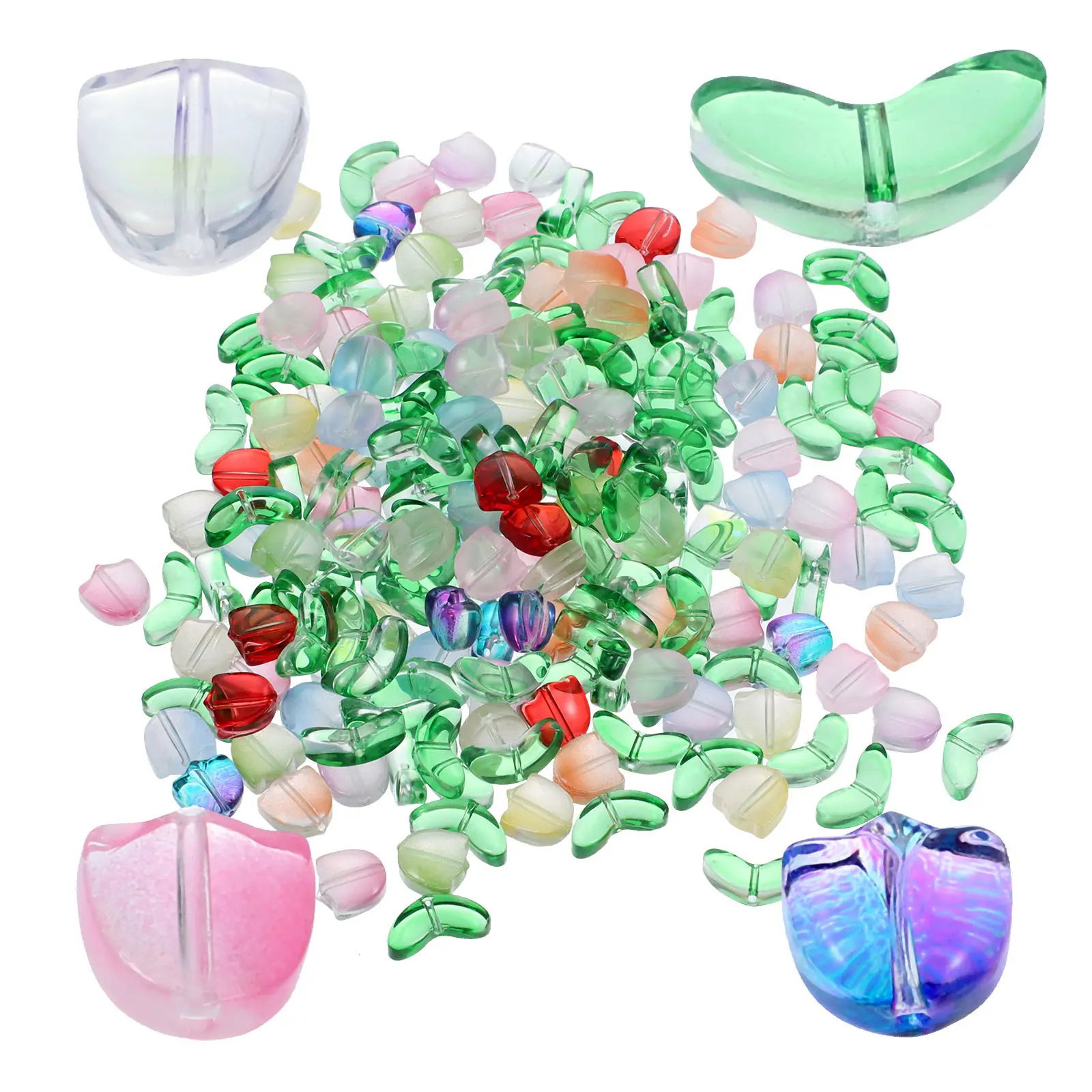 100Pcs Flower Resin Beads for Jewelry Making DIY Necklace Bracelet Earrings Brooch Hair Accessories Spacer Loose Beads Craft
100Pcs Flower Resin Beads for Jewelry Making DIY Necklace Bracelet Earrings Brooch Hair Accessories Spacer Loose Beads Craft