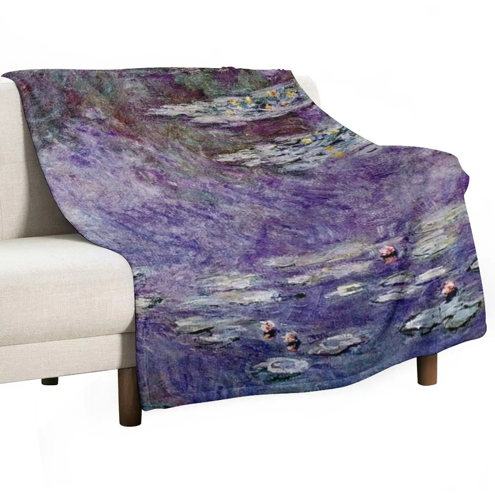 Lavender Water Lilies Les Nymphas Lavandes par Claude Monet Throw Blanket Moving Sofa Soft Plush Plaid Bed linens Blankets
Lavender Water Lilies Les Nymphas Lavandes par Claude Monet Throw Blanket Moving Sofa Soft Plush Plaid Bed linens Blankets