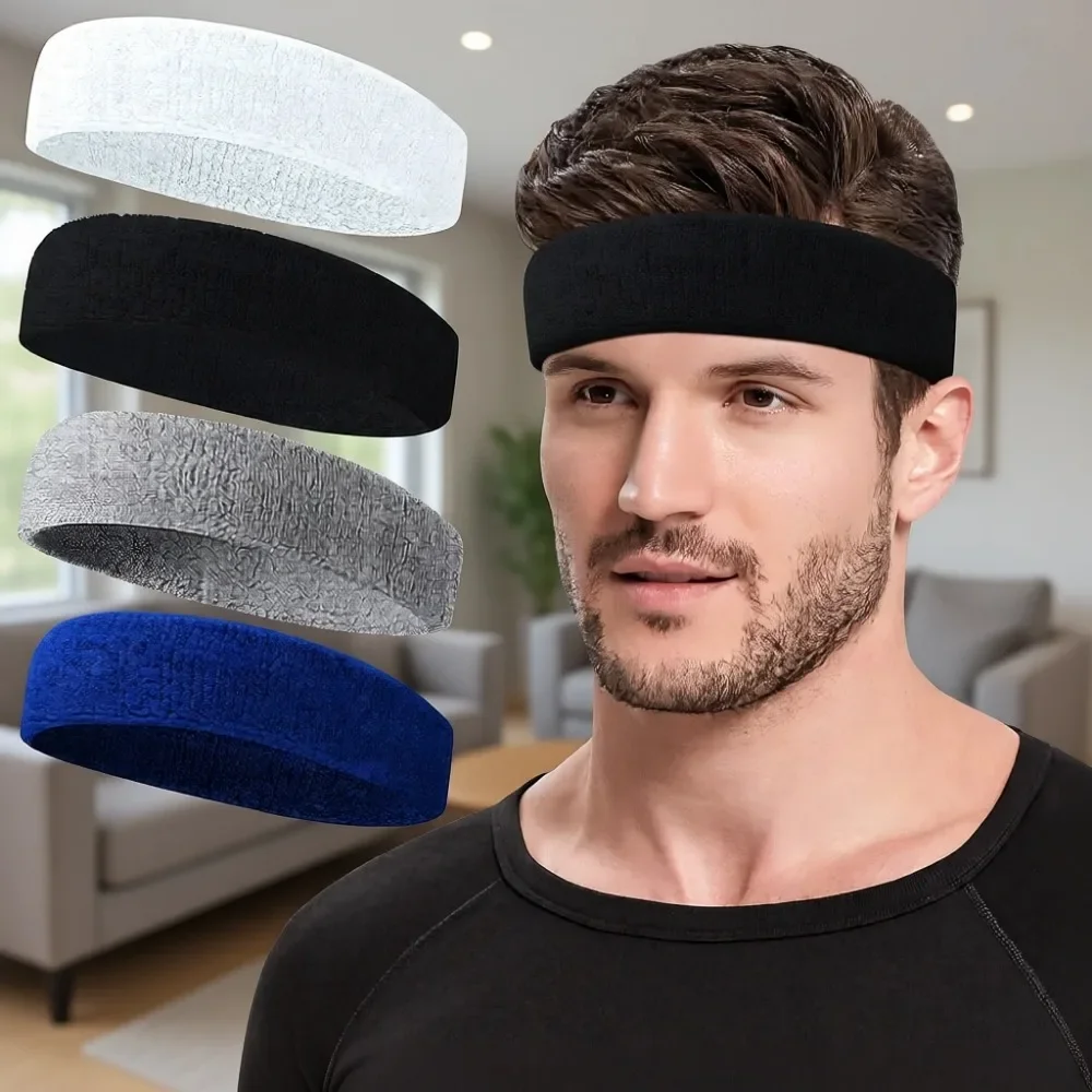 Sweatbands Sports Headband for Men & Women, Moisture Wicking Hairband Athletic Towel Headbands Cotton Head Sweat Bands for Running, Cycling, Yoga, Spa
Sweatbands Sports Headband for Men & Women, Moisture Wicking Hairband Athletic Towel Headbands Cotton Head Sweat Bands for Running, Cycling, Yoga, Spa