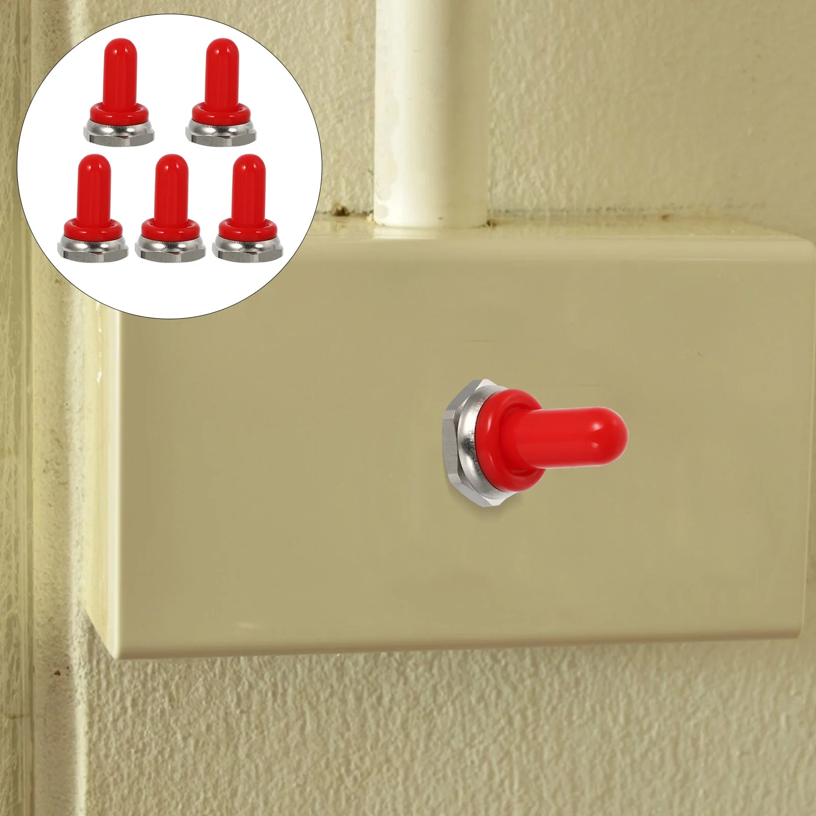 Control Rocker Switch The Protection Covers Joystick off Red Rubber Waterproof Safety
Control Rocker Switch The Protection Covers Joystick off Red Rubber Waterproof Safety