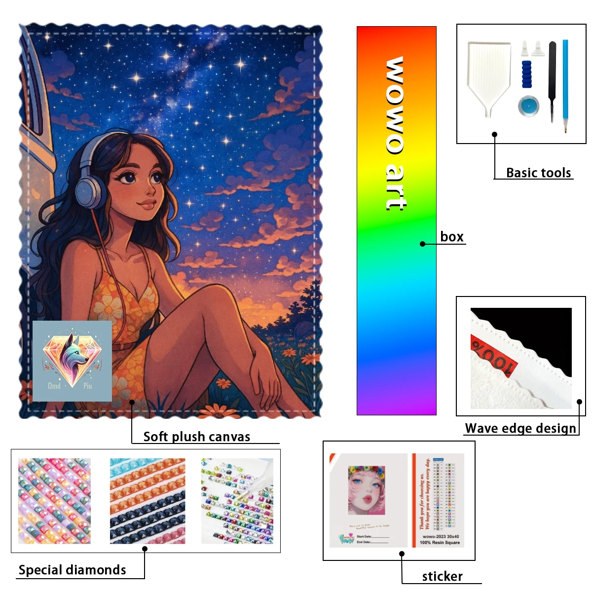 【Piu Diamond Art】Mi paz 100% resin FD+ab+cr Diamond Stamping Kit Perfect Masterpiece worth Buying
【Piu Diamond Art】Mi paz 100% resin FD+ab+cr Diamond Stamping Kit Perfect Masterpiece worth Buying