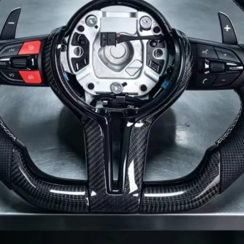Customized Carbon Fiber Leather Car Steering Wheel For BMW F10 F20 F30 F07 F01 X3 F25 F82 E90 M3 M6 X5 M5 Steering Wheel
Customized Carbon Fiber Leather Car Steering Wheel For BMW F10 F20 F30 F07 F01 X3 F25 F82 E90 M3 M6 X5 M5 Steering Wheel