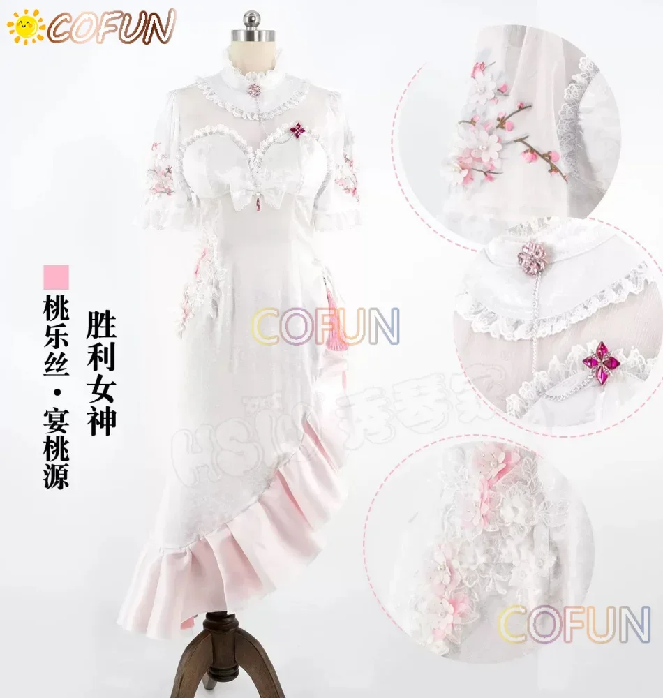 COFUN GODDESS OF VICTORY: NIKKE Dorothy Cosplay Costume Cheongsam Cos Game Anime Party Uniform Hallowen Play Role Clothes Clothi
COFUN GODDESS OF VICTORY: NIKKE Dorothy Cosplay Costume Cheongsam Cos Game Anime Party Uniform Hallowen Play Role Clothes Clothi