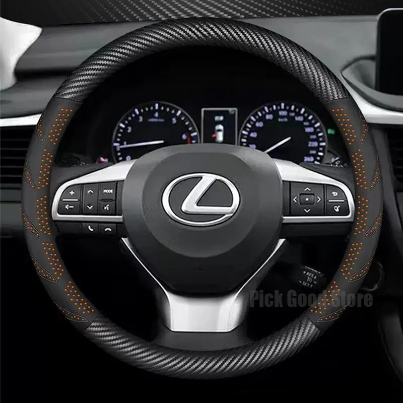 Leather Car Steering Wheel Cover For Lexus ES350 RX350 CT200h ES300h NX450h RX300 GS300 UX250h 2024 2025 Car Accessories 2026
Leather Car Steering Wheel Cover For Lexus ES350 RX350 CT200h ES300h NX450h RX300 GS300 UX250h 2024 2025 Car Accessories 2026
