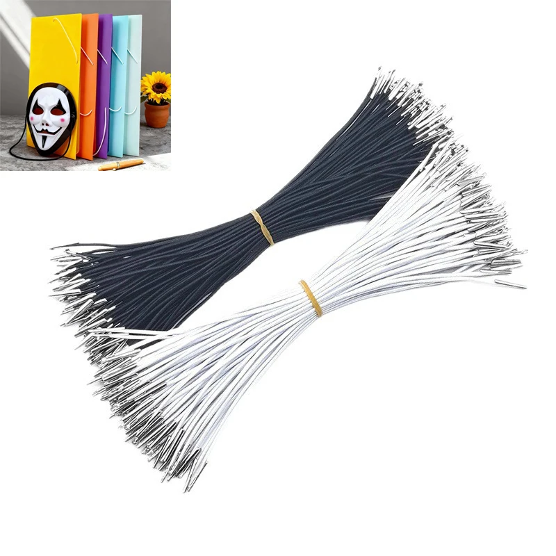 1000pcs 30cm Mask Lanyard Elastic Rope White Elastic Cords with Metal Ends Round Elastic Bands for Mask Making Party Hats Craft
1000pcs 30cm Mask Lanyard Elastic Rope White Elastic Cords with Metal Ends Round Elastic Bands for Mask Making Party Hats Craft