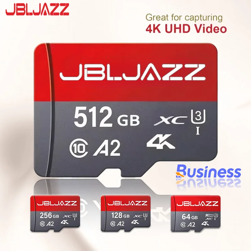 High Speed Class 10 Micro TF Memory Card 64GB/128GB/256GB/512GB A2 Mini SD Card for Smartphone Camera Mobile Storage
High Speed Class 10 Micro TF Memory Card 64GB/128GB/256GB/512GB A2 Mini SD Card for Smartphone Camera Mobile Storage