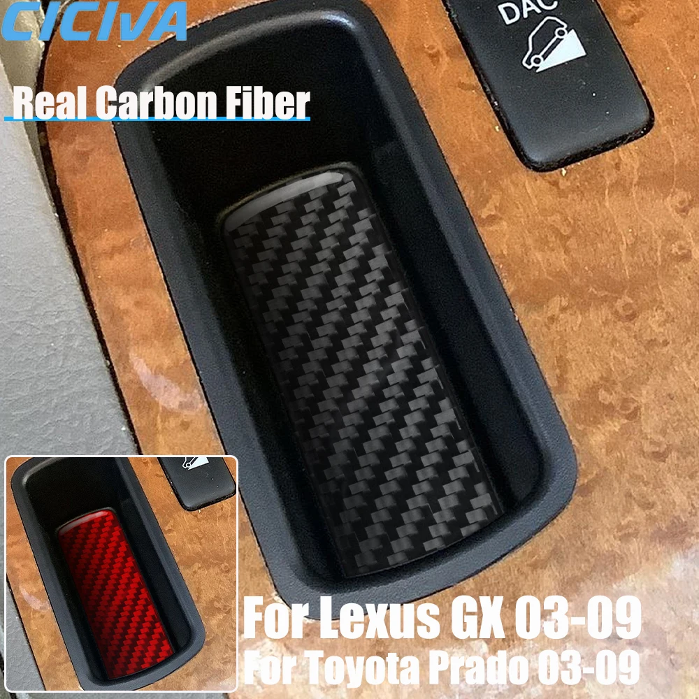 Real Carbon Fiber Car Accessories Center Storage Panel Decorative Cover Soft Sticker For Lexus GX For Toyota Prado 2003-2009
Real Carbon Fiber Car Accessories Center Storage Panel Decorative Cover Soft Sticker For Lexus GX For Toyota Prado 2003-2009
