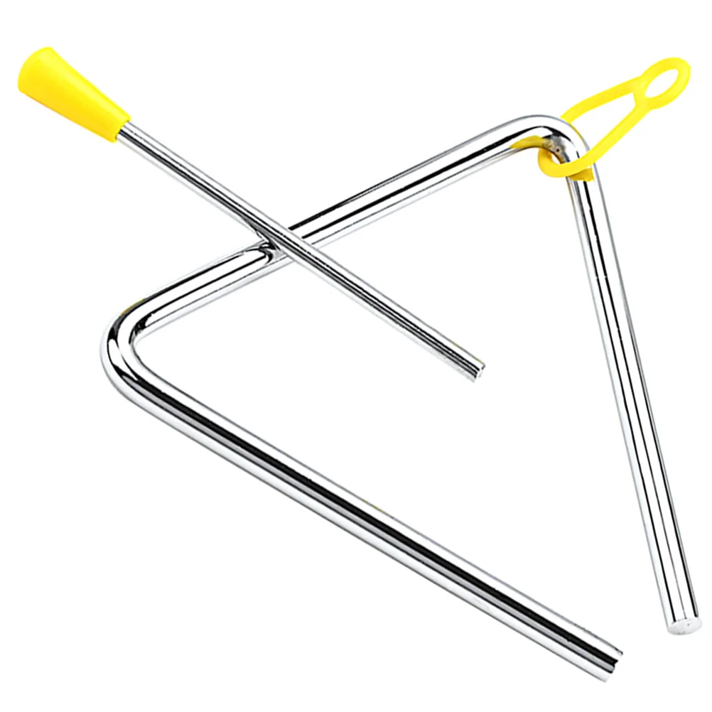 Triangle Bell Instrument Kids Musical Toy Plastic Holiday Party Gift Bright Sound Workmanship Safe Triangle for Kids
Triangle Bell Instrument Kids Musical Toy Plastic Holiday Party Gift Bright Sound Workmanship Safe Triangle for Kids