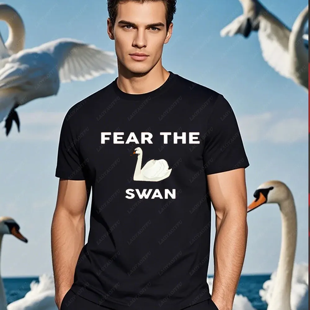Футболка Fear The SWAN SWANS, рубашка с лебедем, винтажная мужская и женская футболка с принтом, летняя модная повседневная мужская футболка с коротким рукавом, топы
Футболка Fear The SWAN SWANS, рубашка с лебедем, винтажная мужская и женская футболка с принтом, летняя модная повседневная мужская футболка с коротким рукавом, топы