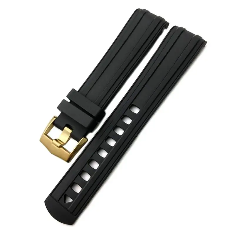 TINTAG For Omega Seamaster 007 Rose Gold Buckle Soft Waterproof Silicone Watch Strap 19mm 20mm 21mm Fluorous Rubber Watchband
TINTAG For Omega Seamaster 007 Rose Gold Buckle Soft Waterproof Silicone Watch Strap 19mm 20mm 21mm Fluorous Rubber Watchband