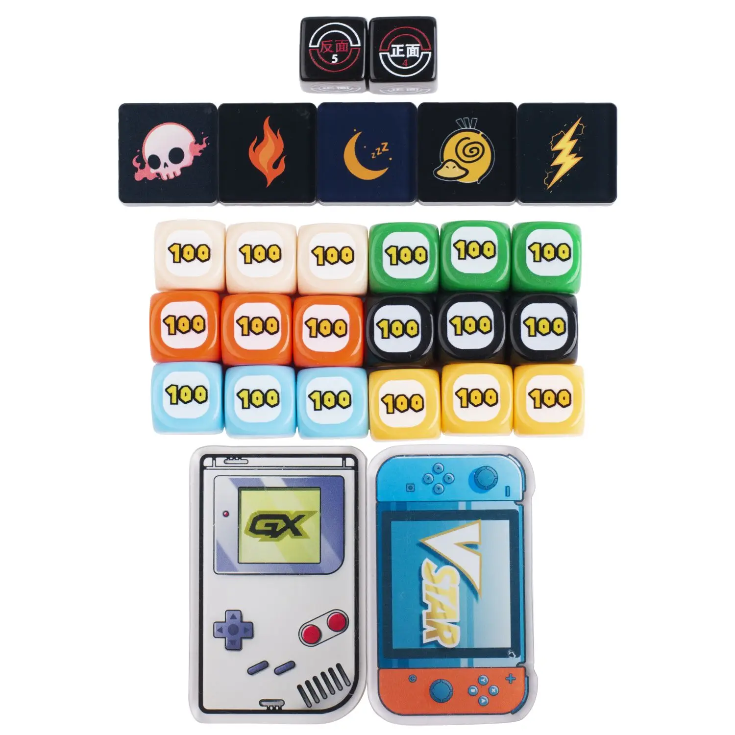 Ptcg Card Battle Special Damage Indicator Color Dice OPCG DTCG TCG Board Game Peripheral GX VS Board Acrylic Dice Set Toy Gift
Ptcg Card Battle Special Damage Indicator Color Dice OPCG DTCG TCG Board Game Peripheral GX VS Board Acrylic Dice Set Toy Gift