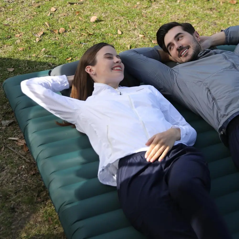 Sleeping Pad Waterproof Built-in Pump One-click Inflation Ultralight Easy Carry Lying Nylon Single Double Seat Camping Mat
Sleeping Pad Waterproof Built-in Pump One-click Inflation Ultralight Easy Carry Lying Nylon Single Double Seat Camping Mat