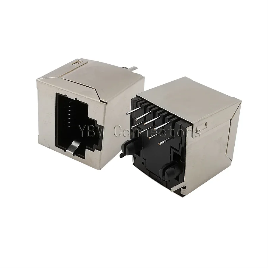 5Pcs RJ45 Female Jack Socket Network Ethernet Connector Straight Pin PCB Mount Metal Shell RJ-45 8P8C
5Pcs RJ45 Female Jack Socket Network Ethernet Connector Straight Pin PCB Mount Metal Shell RJ-45 8P8C