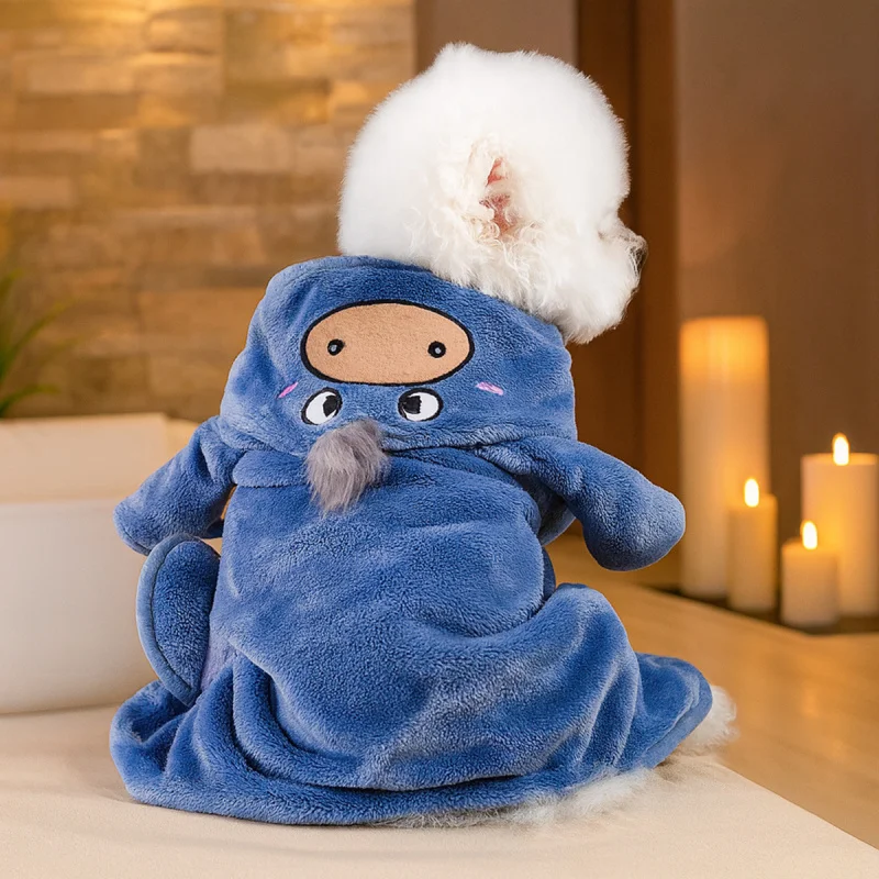 Pet Circle Pet Puppy Cat Clothes Pet Autumn and Winter New Cute Cartoon Little Donkey Bath Towel
Pet Circle Pet Puppy Cat Clothes Pet Autumn and Winter New Cute Cartoon Little Donkey Bath Towel