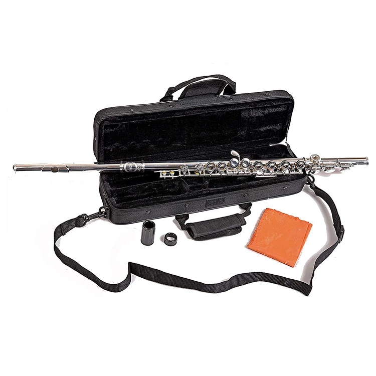 Hooqu Wholesale Closed Hole C Tone 16 Key Flute Musical Instrument Brass Nickel Silver Plated Flute
Hooqu Wholesale Closed Hole C Tone 16 Key Flute Musical Instrument Brass Nickel Silver Plated Flute