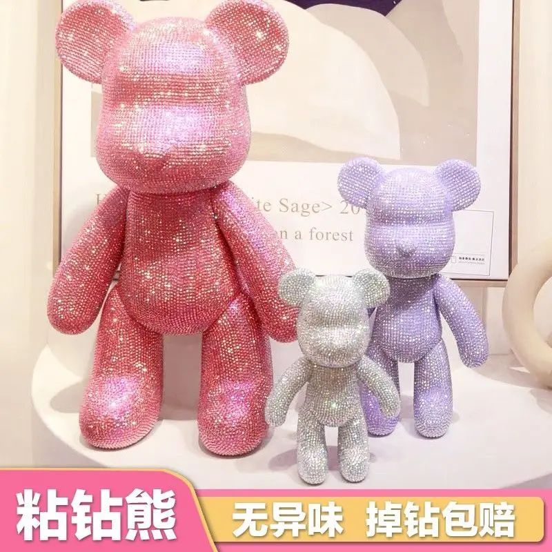 Handmade DIY Sticking Diamond Violent Bear 24CM Doll Material Pack Decoration Sticking Diamond Bear Little Bear Valentine's Day
Handmade DIY Sticking Diamond Violent Bear 24CM Doll Material Pack Decoration Sticking Diamond Bear Little Bear Valentine's Day