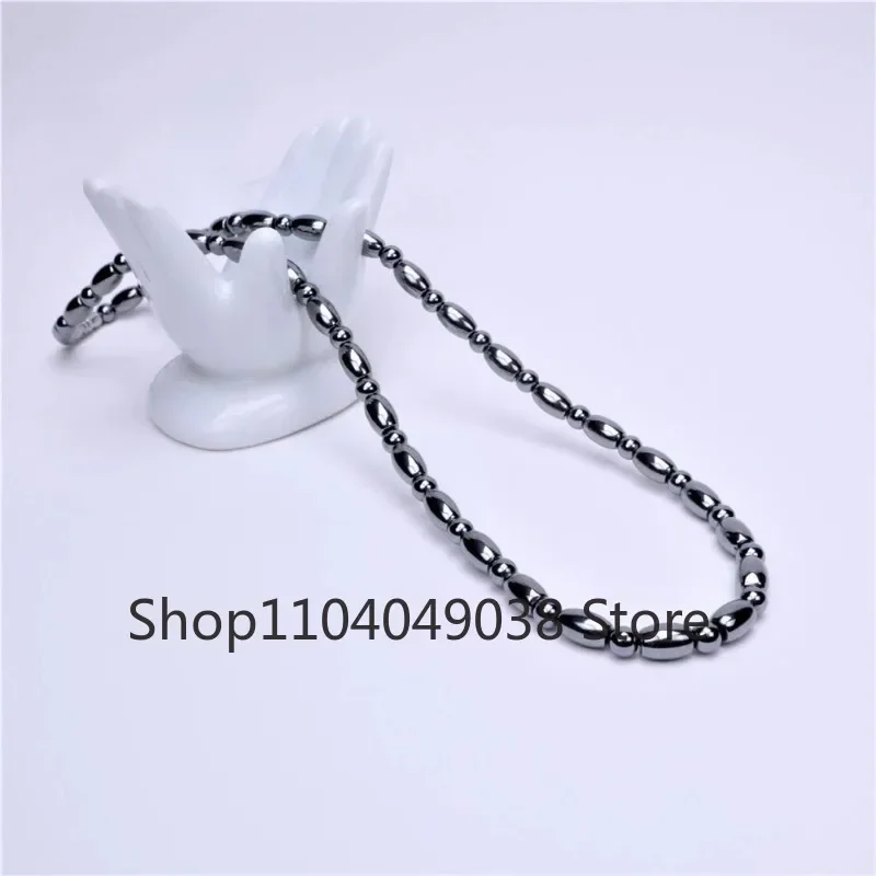 Natural Energy Stone Terahertz Necklace Fashion With Diy Accessories Rice Bead Simple Exquisite High-grade Luxury Holiday Gift
Natural Energy Stone Terahertz Necklace Fashion With Diy Accessories Rice Bead Simple Exquisite High-grade Luxury Holiday Gift