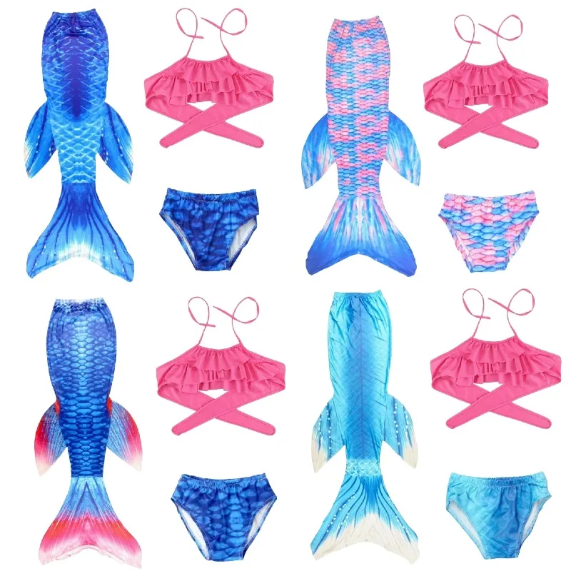 Girls Mermaid Tail Swimsuit Cosplay Costume Fantasy Princess Bathing Suit for Pool Party Halloween Carnival Swimwear Outfits
Girls Mermaid Tail Swimsuit Cosplay Costume Fantasy Princess Bathing Suit for Pool Party Halloween Carnival Swimwear Outfits