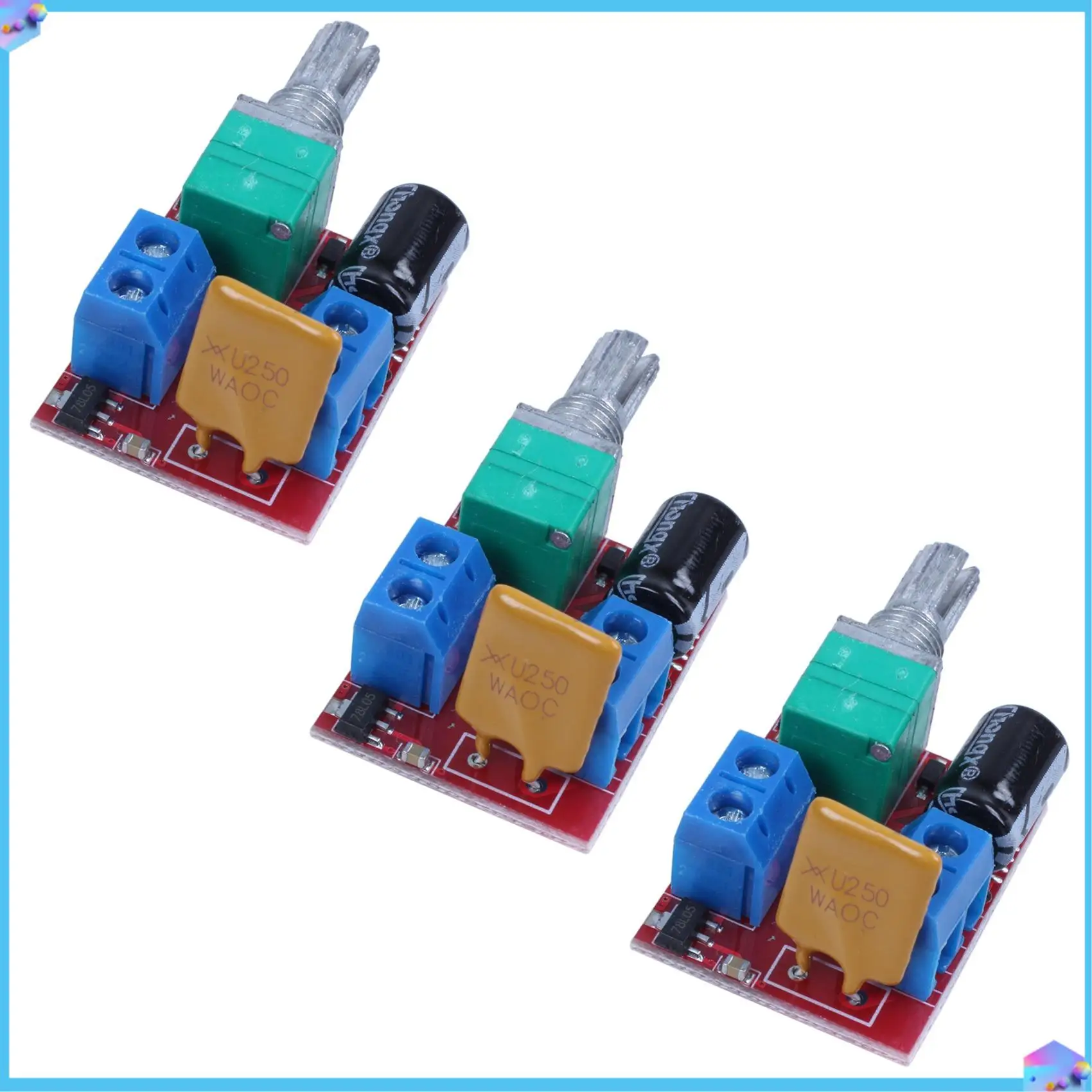 A43T 3X Mini DC Motor PWM Speed Controller 3V 6V 12V 24V 35VDC 90W 5A DC Motor Speed Control Switch LED Dimmer
A43T 3X Mini DC Motor PWM Speed Controller 3V 6V 12V 24V 35VDC 90W 5A DC Motor Speed Control Switch LED Dimmer