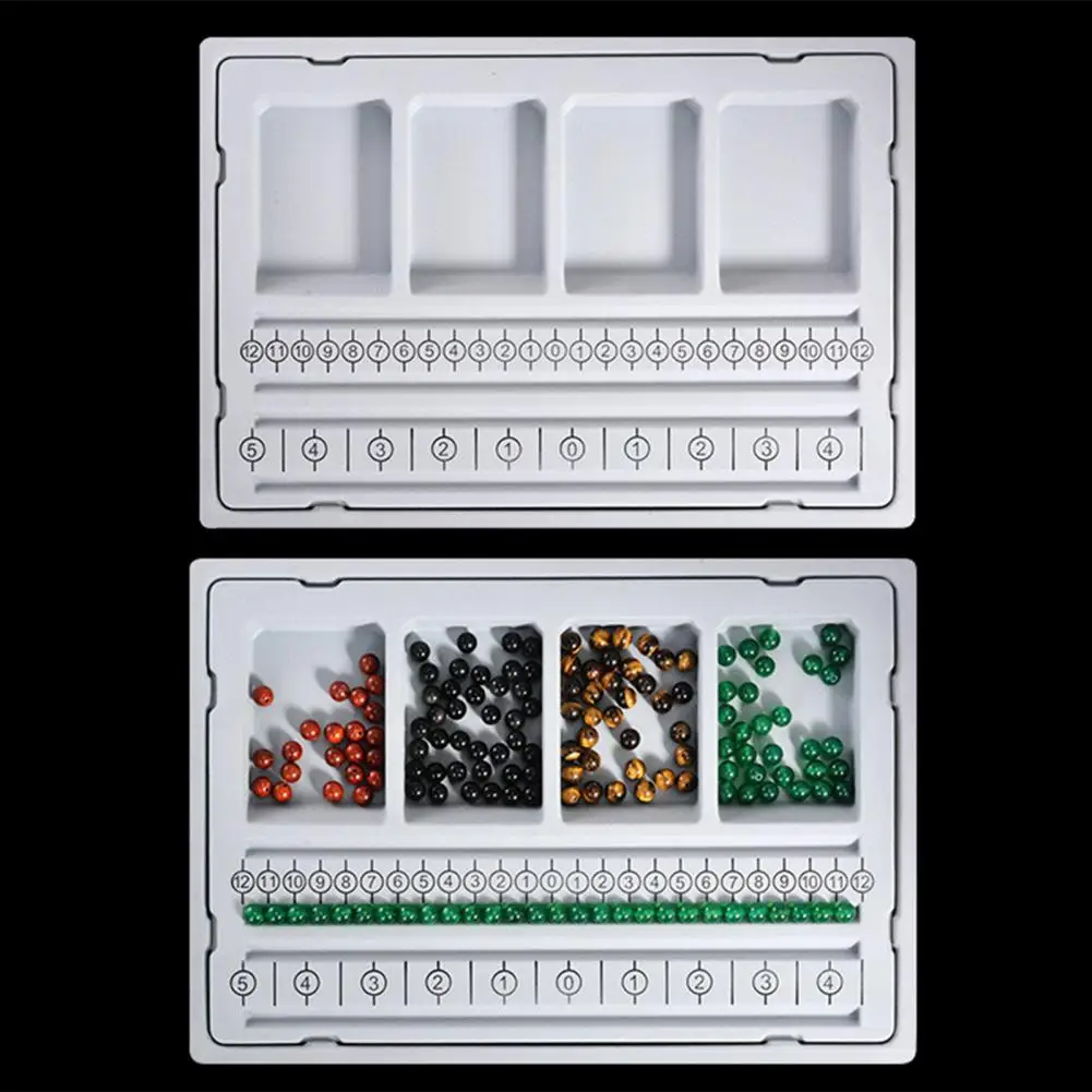 Bead Design Board DIY Jewelry Making Tray Flocked Bead Organizer Board for Necklace And Bracelet Beads Sorting And Stringing
Bead Design Board DIY Jewelry Making Tray Flocked Bead Organizer Board for Necklace And Bracelet Beads Sorting And Stringing