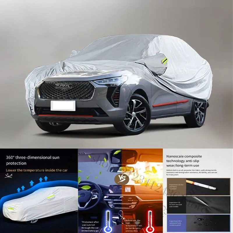 For Haval Jolion Auto Anti snow Anti dust Anti-uv Anti peeling paint And Anti Rainwater 210t car cover Car cover protection
For Haval Jolion Auto Anti snow Anti dust Anti-uv Anti peeling paint And Anti Rainwater 210t car cover Car cover protection