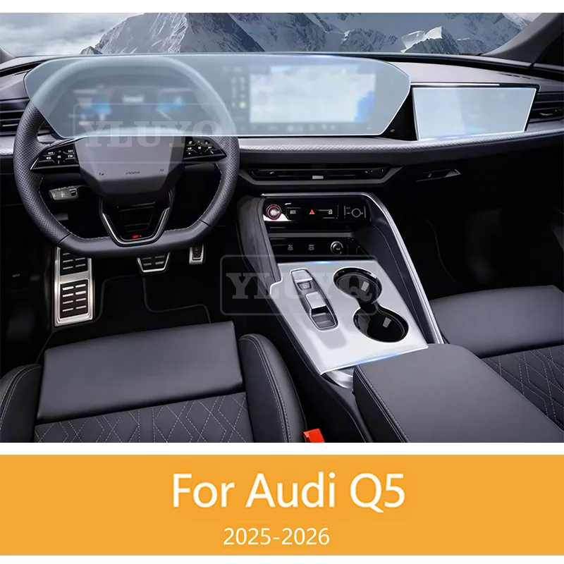 TPU Interior Film for Audi Q5 2025 2026 Car Gear Shift Panel Dashboard Screen Pre-cut Transparent Anti-scratch Sticker
TPU Interior Film for Audi Q5 2025 2026 Car Gear Shift Panel Dashboard Screen Pre-cut Transparent Anti-scratch Sticker