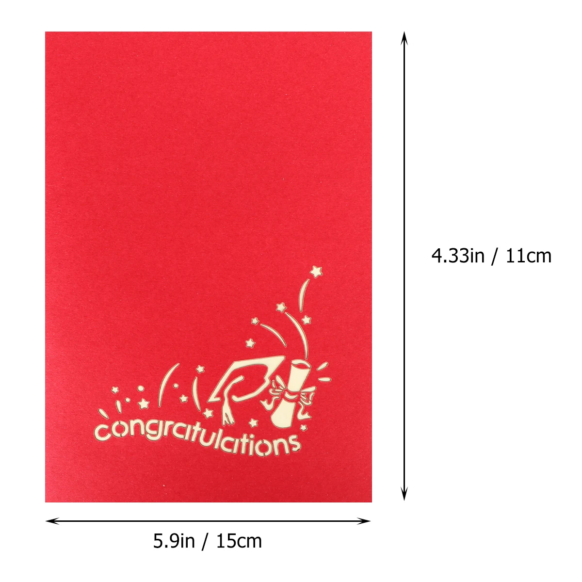 Pop-up Card Exquisite Greeting Graduation Invitations Three-dimensional Cards 3D Paper
Pop-up Card Exquisite Greeting Graduation Invitations Three-dimensional Cards 3D Paper