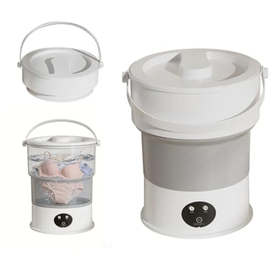 Portable washing machine foldable mini washing machine suitable for baby clothes underwear and socks
Portable washing machine foldable mini washing machine suitable for baby clothes underwear and socks