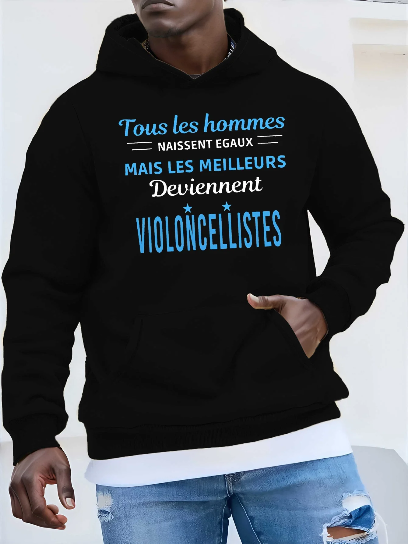 Men's hooded sweatshirt - Funny French quotes hoodie - Loose pullover - Casual, suitable for both daily and formal occasions
Men's hooded sweatshirt - Funny French quotes hoodie - Loose pullover - Casual, suitable for both daily and formal occasions