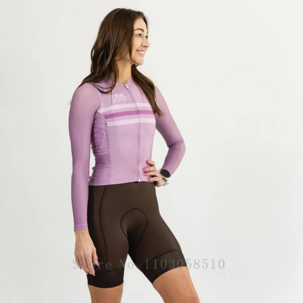 Tres Pinas Women's Long Sleeve Cycling Jersey Moisture-absorbent Quick-drying Bicycle Top For Road Cycling Perfect Sport Apparel
Tres Pinas Women's Long Sleeve Cycling Jersey Moisture-absorbent Quick-drying Bicycle Top For Road Cycling Perfect Sport Apparel