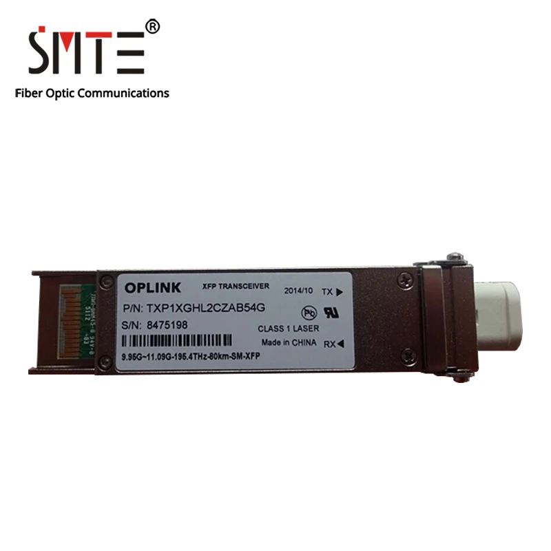 Oplink TXP1XGHL2CZAB54G 10G-80KM-XFP-1534.25NM-DWDM Fiber Optical Module
Oplink TXP1XGHL2CZAB54G 10G-80KM-XFP-1534.25NM-DWDM Fiber Optical Module