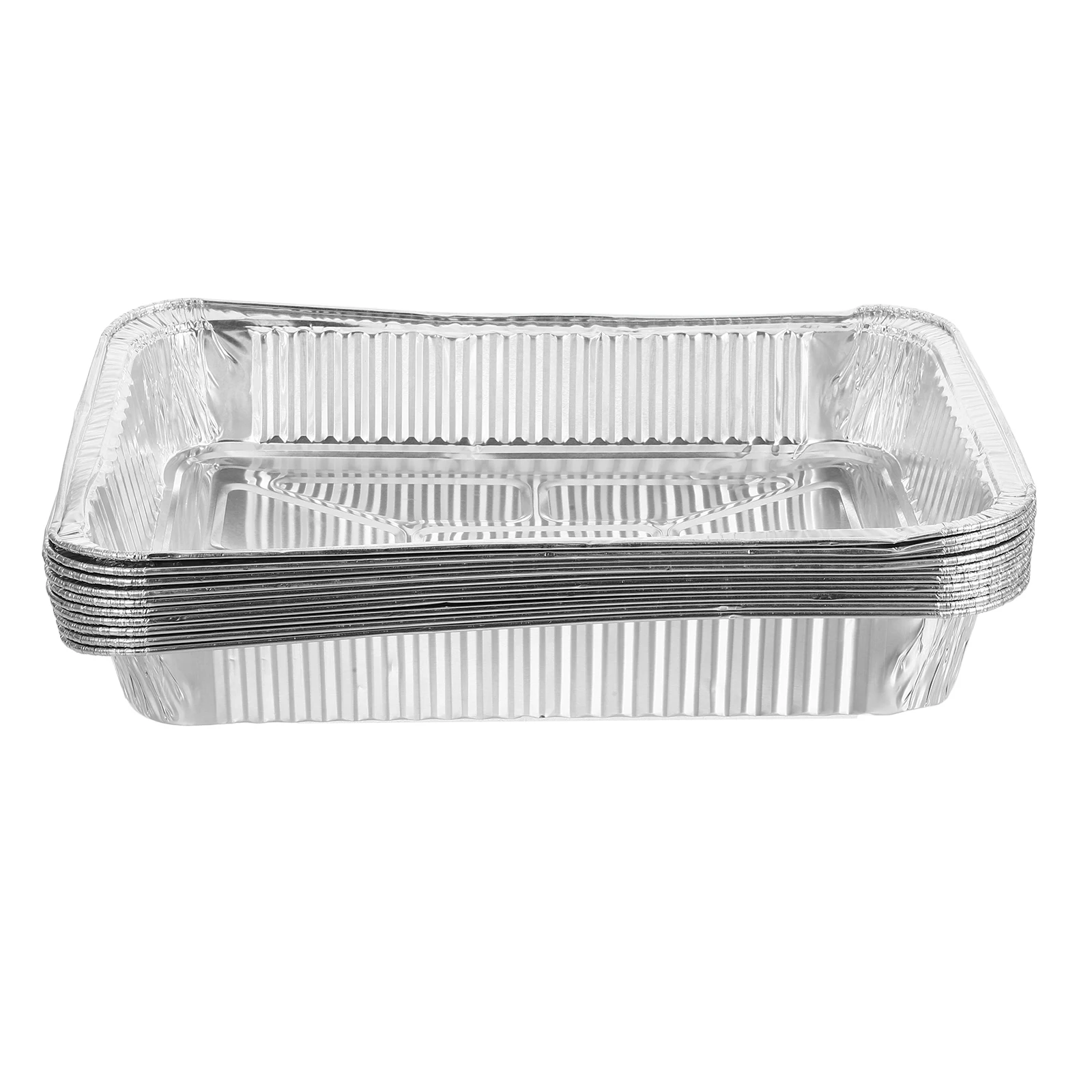 10pcs Thickened Disposable Tin Foil Pans Barbecue Crayfish Paper Wrapped Fish Roasting Box Outdoor BBQ Large Capacity Household
10pcs Thickened Disposable Tin Foil Pans Barbecue Crayfish Paper Wrapped Fish Roasting Box Outdoor BBQ Large Capacity Household