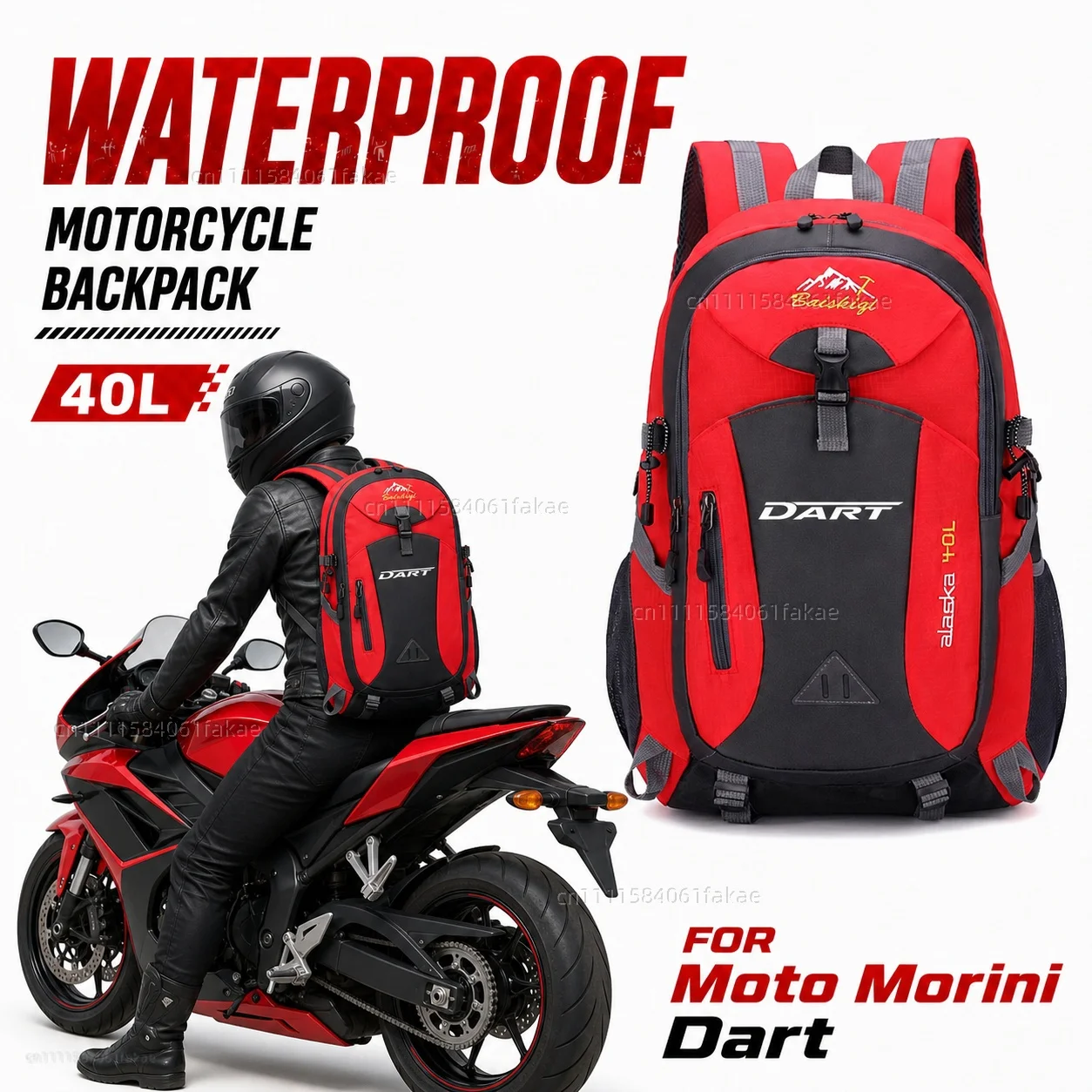 FOR Moto Morini Dart 1988-1994 Motorcycle Backpack 40L Waterproof Travel Backpack Outdoor Hiking Camping Daypack Lightweight
FOR Moto Morini Dart 1988-1994 Motorcycle Backpack 40L Waterproof Travel Backpack Outdoor Hiking Camping Daypack Lightweight