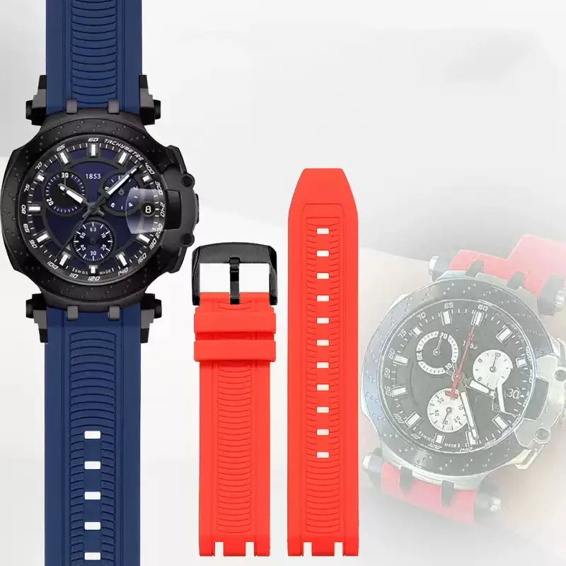 For Tissot T-sport Racing T115.417 Moto GP Rubber Watch Strap T115417 Men Sport Series Silicone watch band T115 Male Bracelet
For Tissot T-sport Racing T115.417 Moto GP Rubber Watch Strap T115417 Men Sport Series Silicone watch band T115 Male Bracelet