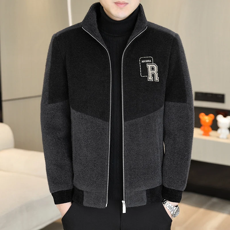 2025 Winter Korean Fashion Woolen Jacket Thickened Warm Stand Collar Trench Coat Slim Fit Casual Business Wool Blends Overcoat
2025 Winter Korean Fashion Woolen Jacket Thickened Warm Stand Collar Trench Coat Slim Fit Casual Business Wool Blends Overcoat