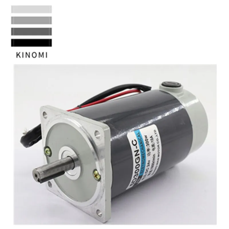 300W DC Motor 12V 24V High-speed Regulating Motor 3000 Rotation Positive And Reverse Large Torque Motor
300W DC Motor 12V 24V High-speed Regulating Motor 3000 Rotation Positive And Reverse Large Torque Motor