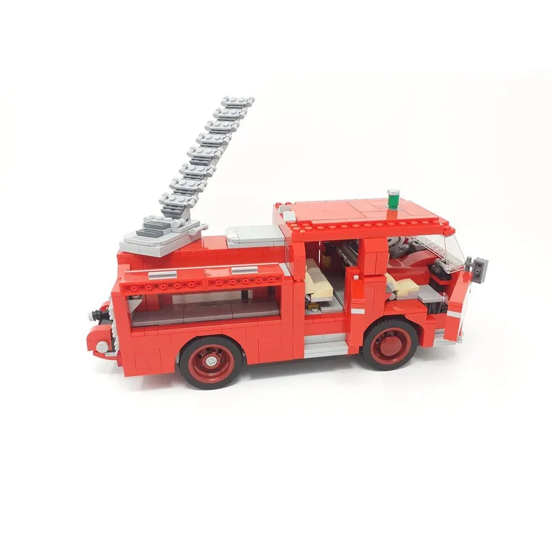 MOC-66904 City Fire Rescue Fire Truck Building Block Model 841 Parts MOC Creative Boys Children's Birthday Christmas Toy Gift
MOC-66904 City Fire Rescue Fire Truck Building Block Model 841 Parts MOC Creative Boys Children's Birthday Christmas Toy Gift