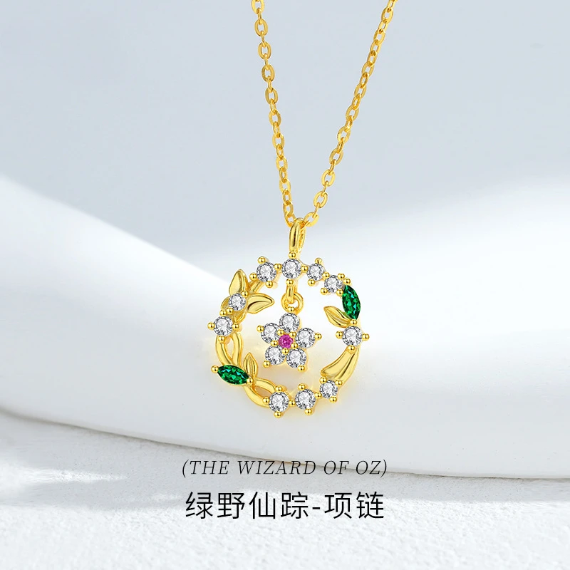 Oz Floral Necklace S925 Sterling Silver Accent Light Luxury Collarbone Chain Her
Oz Floral Necklace S925 Sterling Silver Accent Light Luxury Collarbone Chain Her