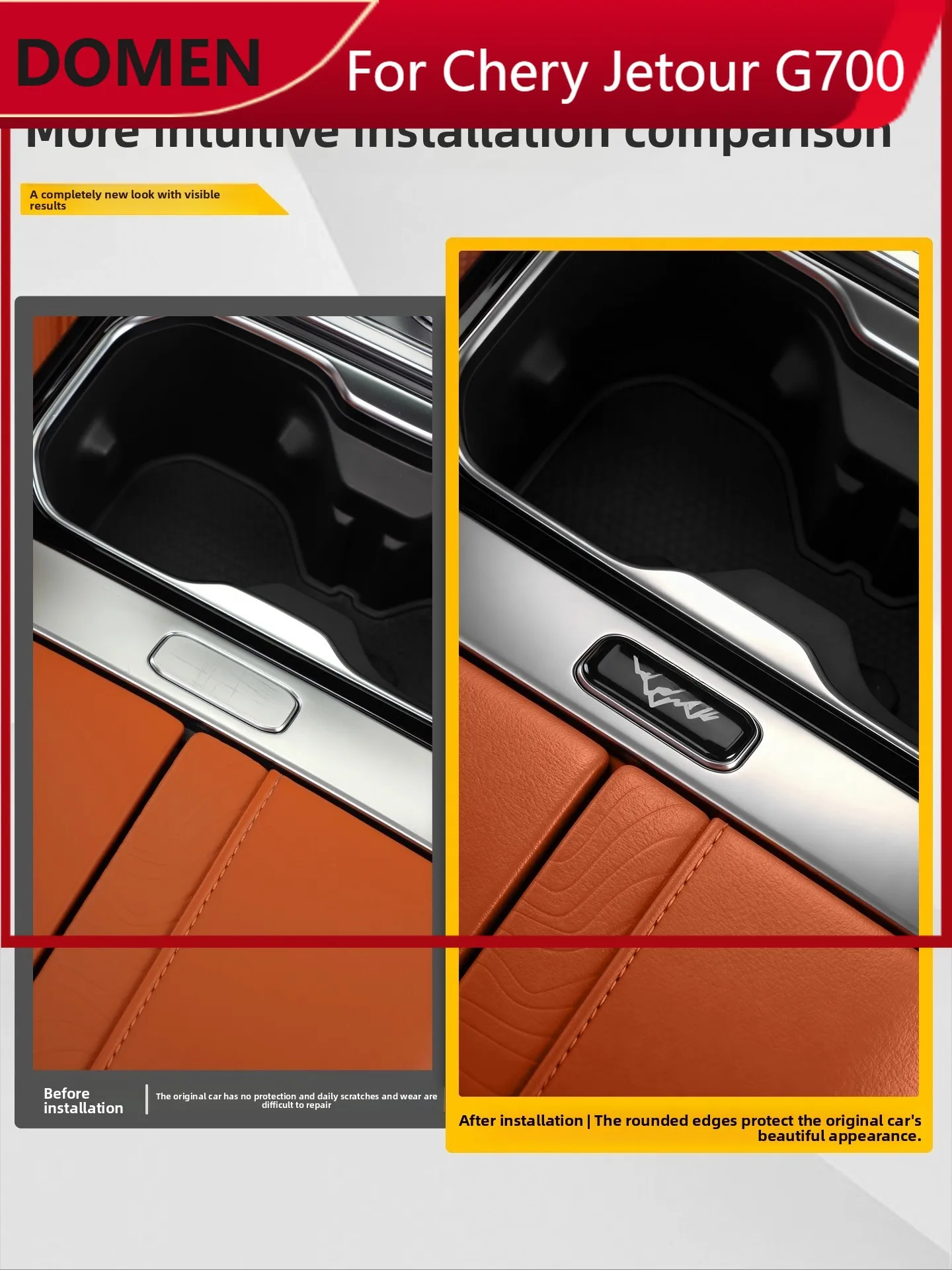 For Jetour G700 Car Center Console Armrest Box Switch Button Patch Decorative Stickers Protective Film Car Interior Accessories
For Jetour G700 Car Center Console Armrest Box Switch Button Patch Decorative Stickers Protective Film Car Interior Accessories