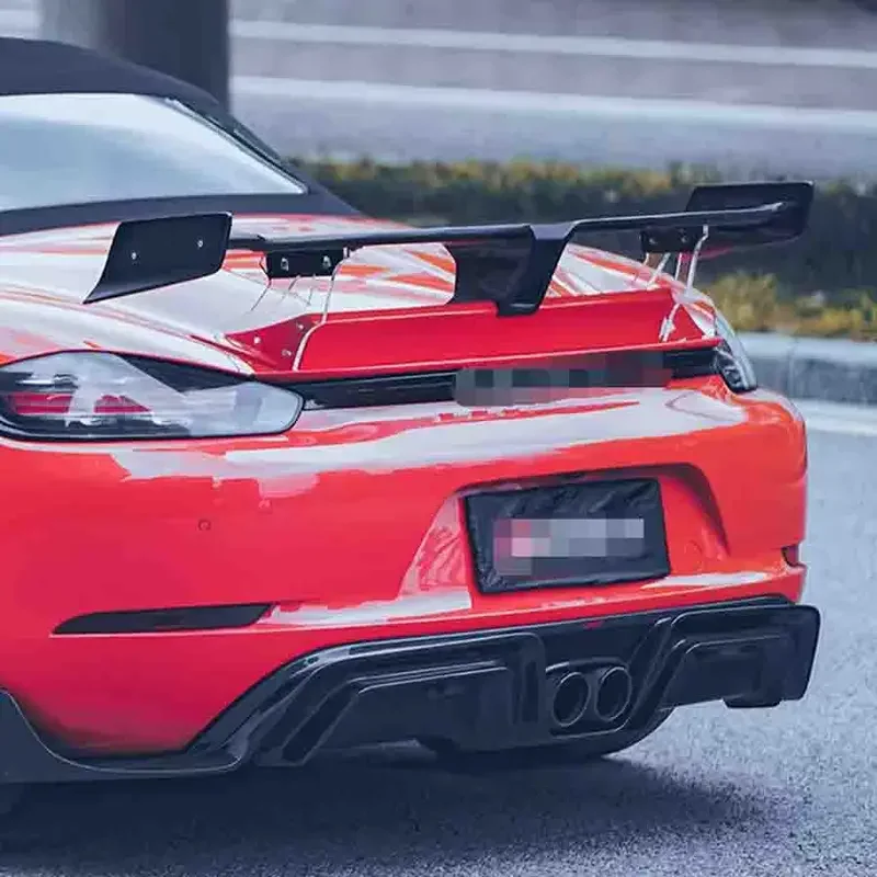 CMS Style Carbon Fiber Tail fins For Porsche 718 982 Cayman Boxster Rear Trunk Spoiler Guide Wing Rear Wing diverter body kit
CMS Style Carbon Fiber Tail fins For Porsche 718 982 Cayman Boxster Rear Trunk Spoiler Guide Wing Rear Wing diverter body kit
