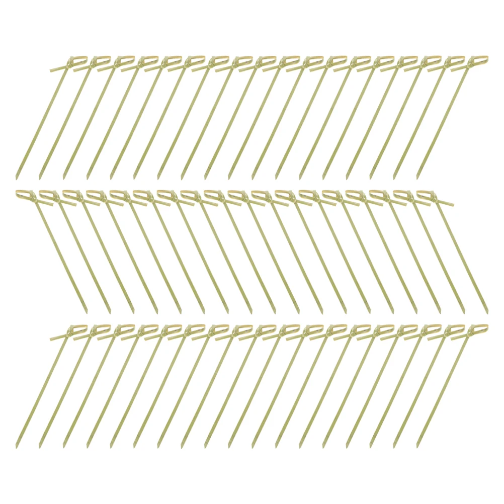 400pcs Fruit Bamboo Knotted Skewers For Party Appetizers Cocktail Garnishes Food Sushi Sticks Kids Fruit Picks Bento Picks Snack
400pcs Fruit Bamboo Knotted Skewers For Party Appetizers Cocktail Garnishes Food Sushi Sticks Kids Fruit Picks Bento Picks Snack