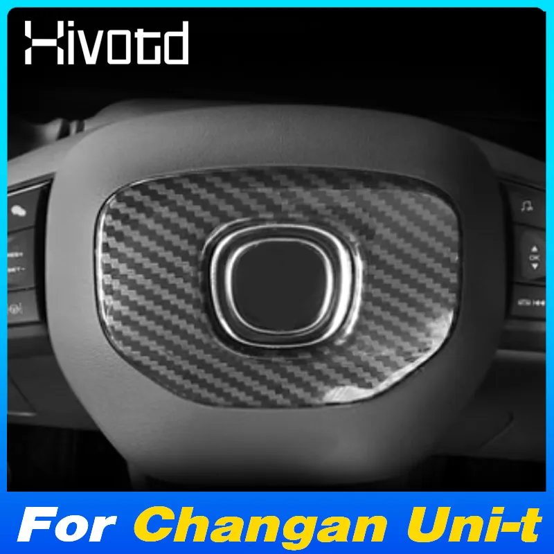 ABS Car Steering Wheel Cover Trim Protective Middle Frame Sticker For Changan Uni-t 2024 Interior Decoration Styling Accessories
ABS Car Steering Wheel Cover Trim Protective Middle Frame Sticker For Changan Uni-t 2024 Interior Decoration Styling Accessories
