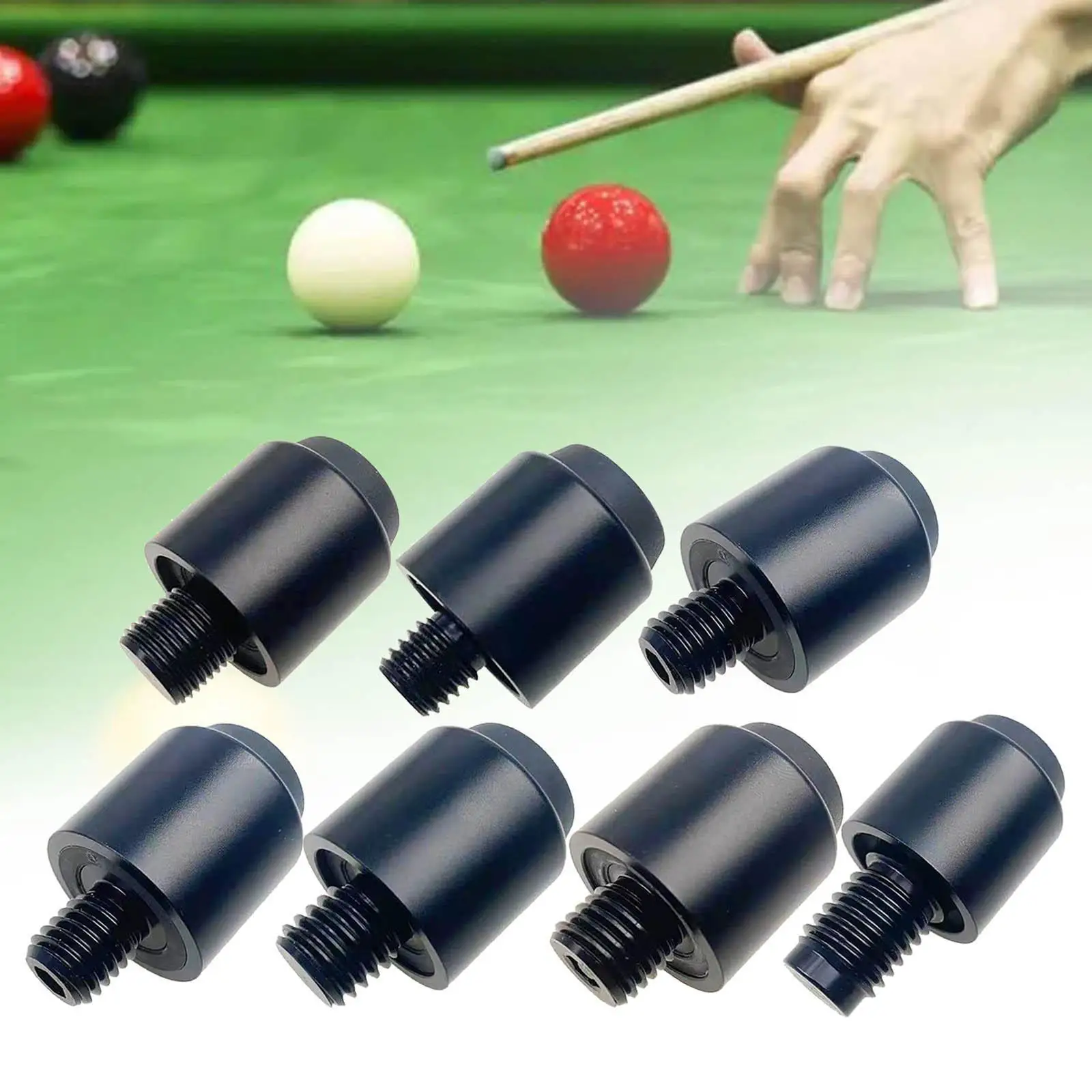 Pool Cue Extender Billiard Cue Extension Aluminum Alloy for Adult Beginners
Pool Cue Extender Billiard Cue Extension Aluminum Alloy for Adult Beginners
