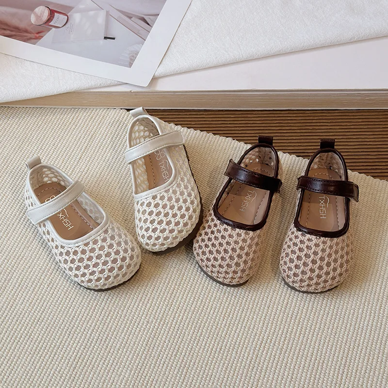 Children Woven Hollow-out Single Princess Shoes Girls' Casual Hollow-out Sandals New Spring Summer Style Kids Soft Sole Shoes
Children Woven Hollow-out Single Princess Shoes Girls' Casual Hollow-out Sandals New Spring Summer Style Kids Soft Sole Shoes