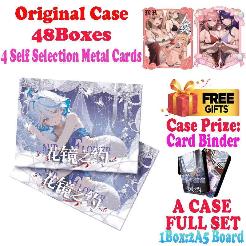 2025 Lastest A5 Size Flower Mirror Date Goddess Story Waifu Collection Trading Card Board Master Set Artboard TCG Hobby Gift
2025 Lastest A5 Size Flower Mirror Date Goddess Story Waifu Collection Trading Card Board Master Set Artboard TCG Hobby Gift