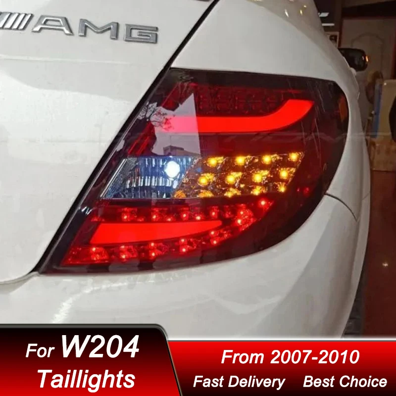 Hot Car styling Tail Lights For Mercedes-Benz W204 07-10 new style LED Tail Lamp Dynamic Turn Signal Light Tail Lamp Assembly
Hot Car styling Tail Lights For Mercedes-Benz W204 07-10 new style LED Tail Lamp Dynamic Turn Signal Light Tail Lamp Assembly