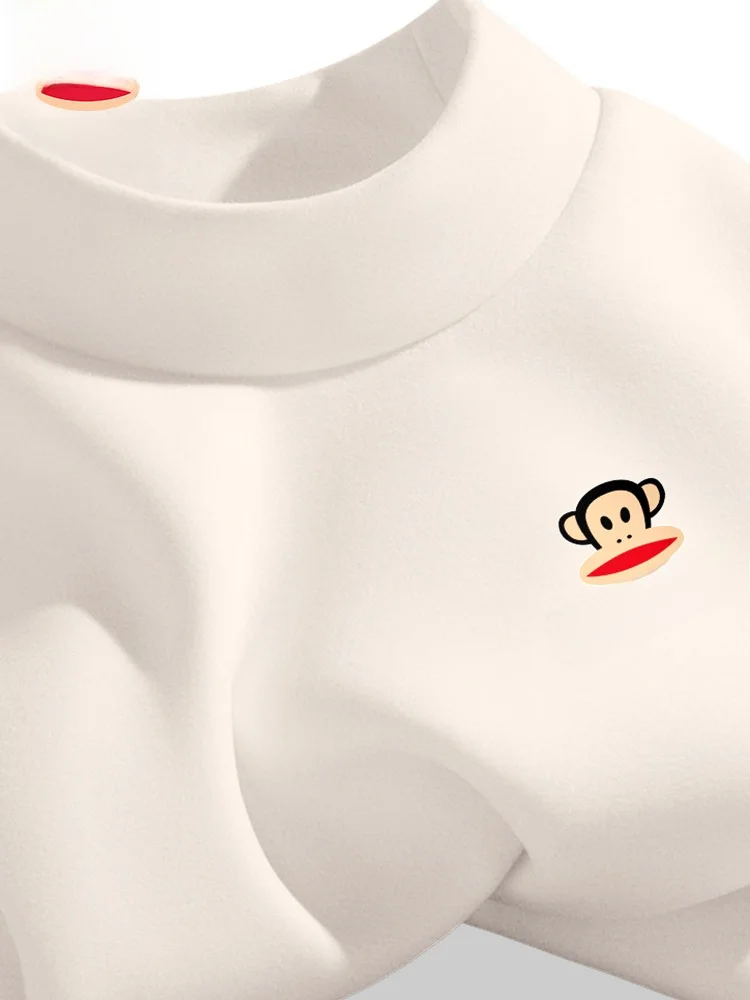 Мужская футболка с длинным рукавом на флисовой подкладке, осенне-зимняя, с высоким воротником, из шерсти и шелка, модная, в городском стиле, универсальная.
Мужская футболка с длинным рукавом на флисовой подкладке, осенне-зимняя, с высоким воротником, из шерсти и шелка, модная, в городском стиле, универсальная.