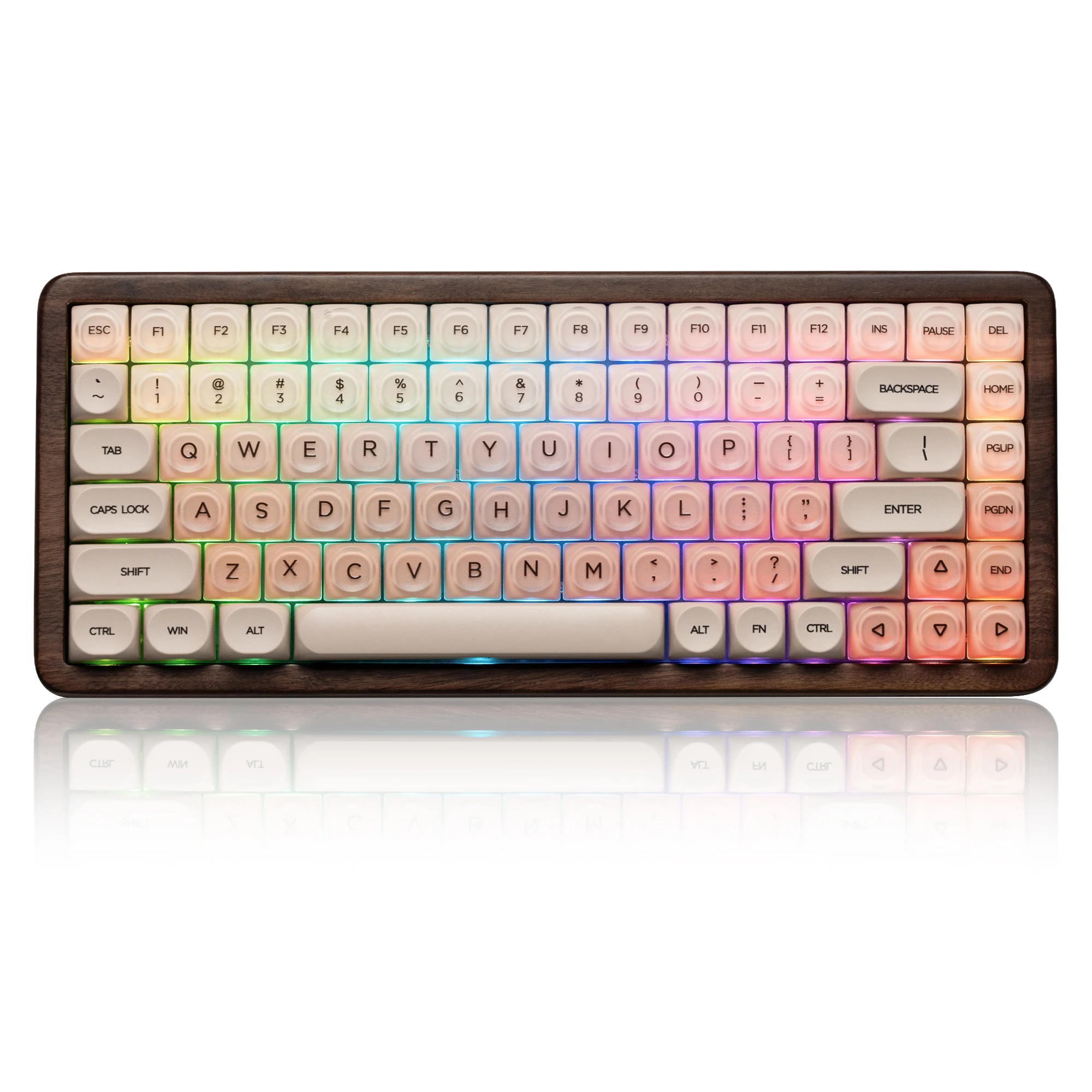 Womier WD75 V2 Liquid Foundation 75% Keyboard with QMK/VIA Wood Gaming Keyboard Tri-Mode Wireless Mechanical RGB Hot Swap
Womier WD75 V2 Liquid Foundation 75% Keyboard with QMK/VIA Wood Gaming Keyboard Tri-Mode Wireless Mechanical RGB Hot Swap